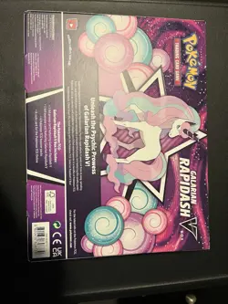 Pokemon TCG: Galarian Rapidash V Box - Sealed - Sword & Shield - New Sealed - Image 2
