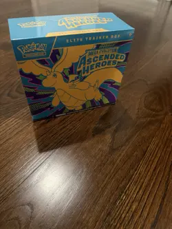 Pokemon Elite Trainer Box Mega Evolution Ascended Heroes Dragonite English - Image 1
