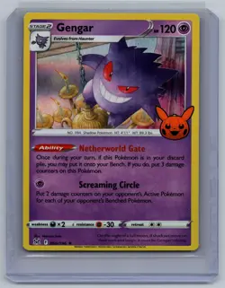 Gengar 066/196 Holo Rare Lost Origin Pokemon Near Mint - Image 1