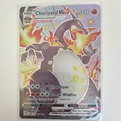 Pokemon Charizard VMAX SV107 Shining Fates Shiny Holo Rare Full Art 330 HP EN - Image 1