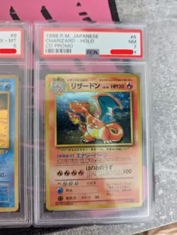 Pokemon 1998 CD Promos, PSA 7 Charizard, PSA 7 Venusaur, PSA 6 Blastoise - Image 4