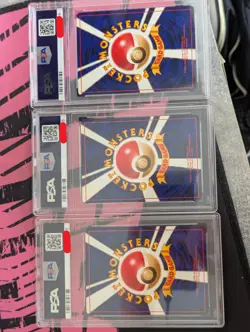 Pokemon 1998 CD Promos, PSA 7 Charizard, PSA 7 Venusaur, PSA 6 Blastoise - Image 5