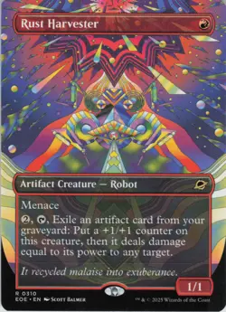 Rust Harvester (Borderless) R Edge of Eternities 310 NM Normal MTG - Image 1