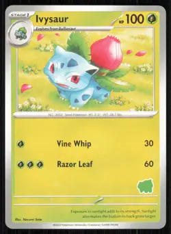 Ivysaur My First Battle Pokemon Near Mint - Image 1