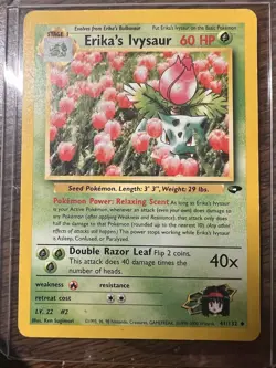 Pokemon Erika's Ivysaur Gym Challenge 41/132 - Image 1