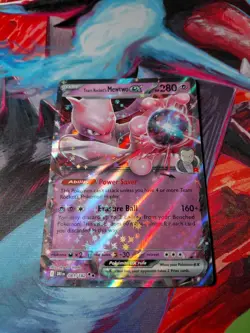 Pokemon Team Rocket's Mewtwo ex 081/182 Double Rare Destined Rivals 2025 NM... - Image 1