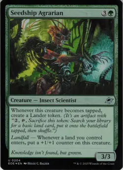 Seedship Agrarian U Edge of Eternities 204 NM Foil MTG - Image 1