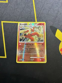 BRASEGALI REVERSE - POKEMON 1/106 DIAMANT ET PERLE DUELS AU SOMMET FR - Image 1