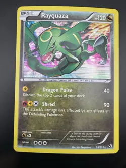 Rayquaza Holo Rare 93/113 Pokemon Legendary Treasures 2013 - Image 3