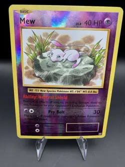 Mew 53/108 Reverse Holo Rare Pokemon XY Evolutions 2016 - Image 1