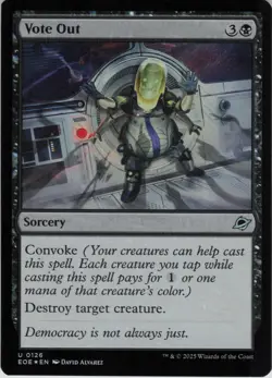 Vote Out U Edge of Eternities 126 NM Foil MTG - Image 1