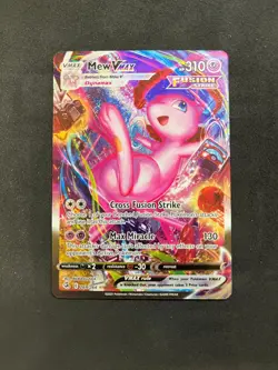 POKEMON UNGRADED MEW VMAX 269/264 ALTERNATE ART FUSION STRIKE NM - Image 2