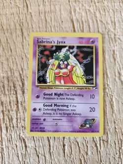 2000 Pokemon Gym Heroes Sabrina's Jynx 1st Edition - Image 1