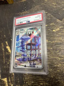 2023 Pokemon Paradox Rift Steelix #208 Illustration Rare 208/182 PSA 10 Gem Mint - Image 3