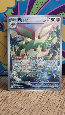 2025 Pokemon Phantasmal Flames PFL EN Flygon Illustration Rare #101/094 - Image 1