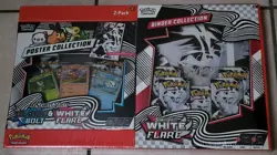 Pokemon Black Bolt and White Flare Binder + Poster Collection Sam's Club Bundles - Image 4