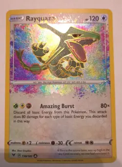 Rayquaza -Pokemon - Vivid Voltage - Amazing Rare - 138/185 LP - Image 1