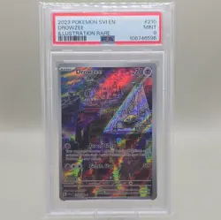 PSA 9 MINT Drowzee Illustration Rare 210/198 Scarlet & Violet Base Pokemon TCG - Image 1