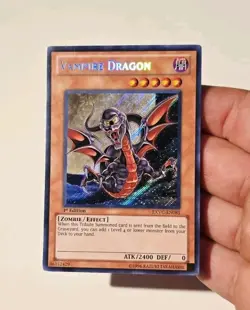 YuGiOh Vampire Dragon EXVC-EN081 1st Edition Secret Rare NM - Image 3