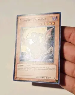 YuGiOh Vampire Dragon EXVC-EN081 1st Edition Secret Rare NM - Image 4