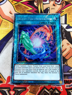 Heavy Polymerization ra05-en071 (NEW) Platinum-Secret Rare Yu-Gi-Oh! - Image 1