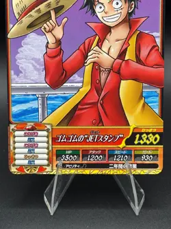 Monkey D. Luffy TW1-39 OnePy Berry Match Bandai Japanese One Piece LP - Image 3
