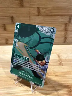 RORONOA ZORO TOURNAMENT WINNER ONE PIECE TCG EB02-019 - Winner Pack 2025 🥇 - Image 3