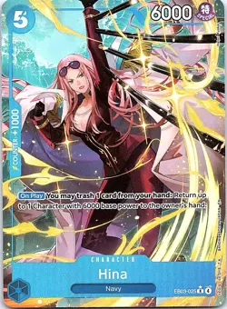 Hina EB03-025 Rare Alternate Art One Piece - Image 1