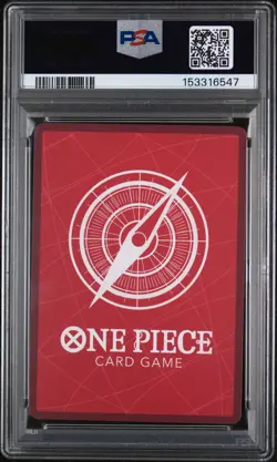 PSA 10 2025 One Piece Japanese English 2nd Anniversary #001 Shanks - Image 2