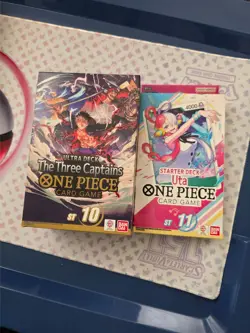 ONE PIECE TCG STARTER DECKS ST10, ST11 - Image 1
