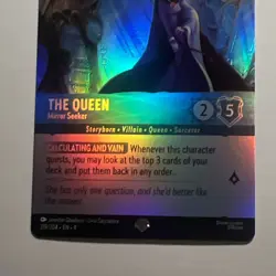The Queen - Mirror Seeker 219/204 Fabled Epic Disney Lorcana - Image 3