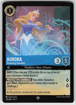 Aurora - Dreaming Guardian Super Rare The First Chapter 139/204 Disney Lorcana - Image 1