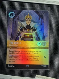 Disney Lorcana Fabled THE QUEEN Conceited Ruler Epic Foil #205/204 - Image 3