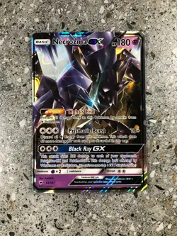 Pokemon TCG Cards Necrozma GX 63/147 Burning Shadows Ultra Rare NM - Image 1
