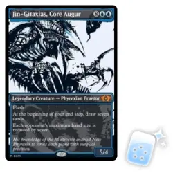 JIN-GITAXIAS, CORE AUGUR March Of The Machine: Multiverse Legends Magic MTG CARD - Image 1