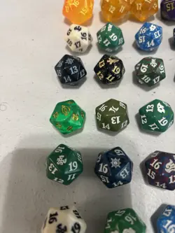 Spindown D20s Lot Oversized And Standard Size Old Mtg Sets Included 56 Dice - Image 4