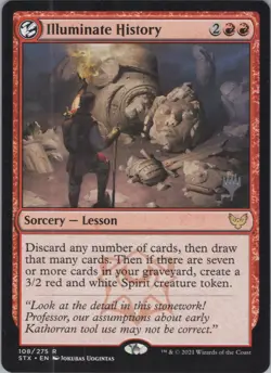 Illuminate History NM #108 Promo Pack: Strixhaven MTG - Image 1