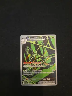 Pokemon TCG: Team Rocket's Spidops Illustration Rare 187/182 - Destined Rivals - Image 1