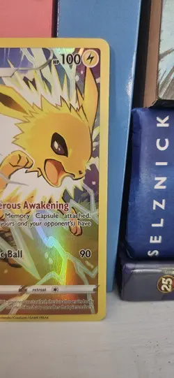 2022 Pokemon SWSH Brilliant Stars Jolteon Trainer Gallery Holo #TG04/TG30 - Image 3