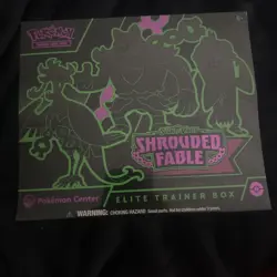 Shrouded Fable Pokemon Center Elite Trainer Box (ETB) - Sealed Case Fresh - Image 1