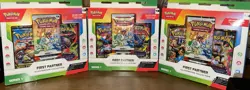 Pokemon TCG First Partner Series 1 Illustration Collection Box Lot Of 3 - Image 1