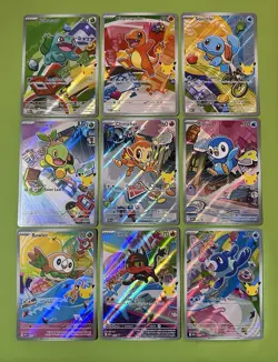 First Partner Illustration Collection Series 1 Complete Set 2026 NM Pokemon - Image 1