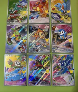 First Partner Illustration Collection Series 1 Complete Set 2026 NM Pokemon - Image 5