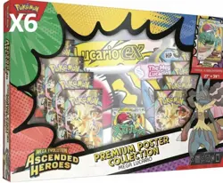 Pokemon Premium Poster Collection Ascended Heroes Sealed Case U.S Seller - Image 1
