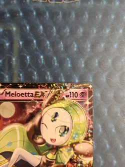 Pokemon TCG Meloetta-EX Legendary Treasures Holo Rare Card RC11/RC25 Very Nice - Image 3