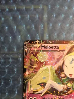 Pokemon TCG Meloetta-EX Legendary Treasures Holo Rare Card RC11/RC25 Very Nice - Image 4