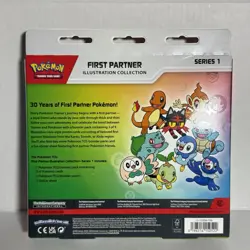 Pokemon First Partner Illustration Collection Series 1 Box Promo Booster English - Image 2