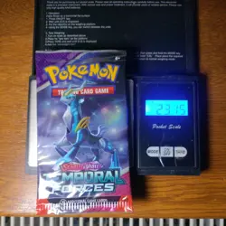 Heavy 23.15g Pokemon Tcg temporal forces Booster Pack Factory Sealed New - Image 1