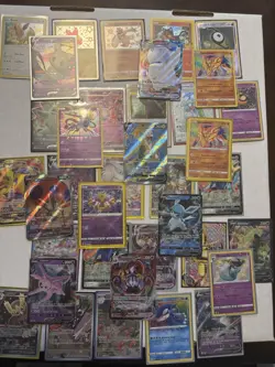 Pokemon TCG Holographic and Reverse Holo 37 Card Holofoil Lot - Image 1
