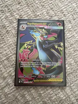 Mega Charizard X EX 109/094 Full Art Near Mint Pokemon Card - Image 1